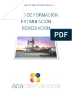 Daño de Formación, Estimulación, Remediación