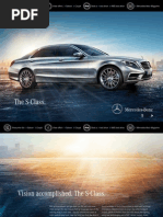 Mercedes S Class 2015 e-brochure