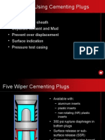 Reasons For Using Cementing Plugs