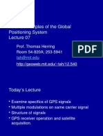 12.540 Principles of The Global Positioning System: Prof. Thomas Herring Room 54-820A 253-5941