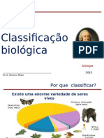 Classificação Biológica 2015 A