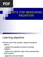 7-8. Units for Measuring Radiation