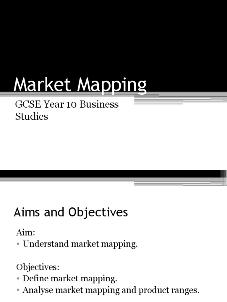 Understanding Market Mapping in Business | PDF