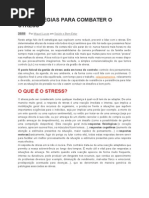 6 Estratégias Para Combater o Stress