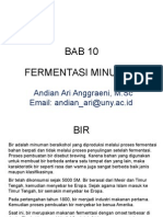 Mikrobiologi Pangan - Fermentasi Minuman