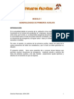 Primeros Aux - Modulo 1 PDF