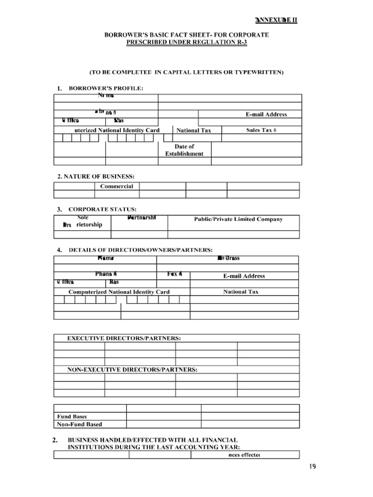 Prs-Bbfs Format 2014 | PDF