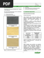 Modelo Instrução de Serviço - Outras Pinturas