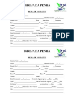 Ficha de Visitante Penha