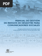 Descarga manual de la Unesco para informar sobre desastres Manual Desastres