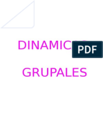 DINAMICAS GRUPALES
