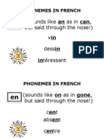 phonemes in french