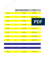 Reporte Aspirantes: NIS Tipo Documento Numero Documento Nombre