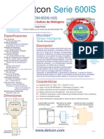 Sulfuro de Hidrogeno DM-600IS-H2S