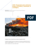 VALPARAISO H30 Propuesta para Aminorar Factores de Riesgo (Incendio) y Estimular La Restauración Ecológica