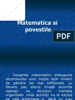 Matematica Si Povestile