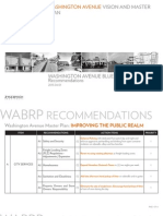 Washington Avenue: Vision and Master Plan