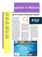 Autism in Motion: April Is Autism Awareness Month!