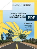 Manual Basico de Estradas e Rodovias Vicinais - Volume I