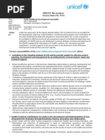 Download  Early Childhood Development Specialist NO3 92249  by UNICEF Nicaragua SN260623375 doc pdf