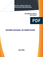 Sistema Nacional de Orientacion