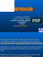 Chandra Shekhar Deputy Director General: Bureau of Indian Standards New Delhi India