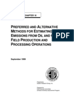 Prefered Method in Evaluating Emissions From Gas and Petroleum