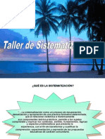 Taller de Sistematizacion