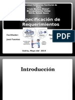 Especificacion de Requerimientos