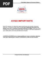Aviso Importante