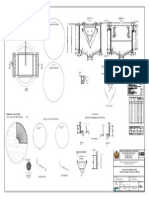 Plano 24 de 25 (PTAR, Plano Estructural Tanque Imhoff)