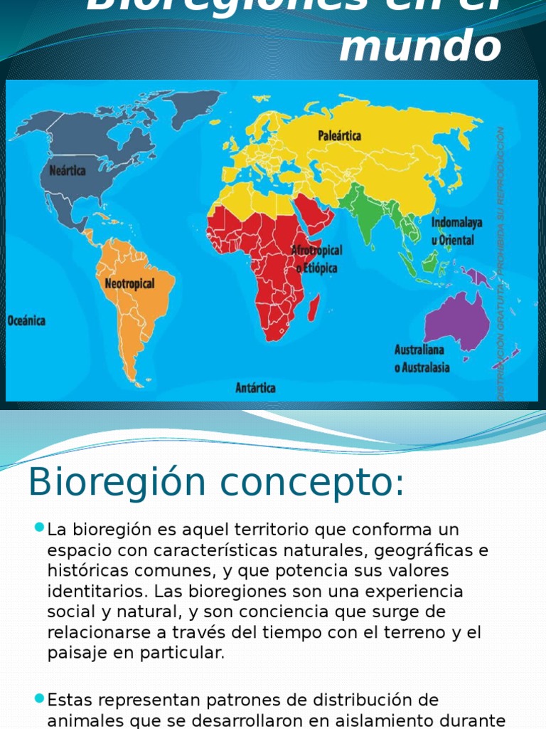 Bioregiones en El Mundo | PDF