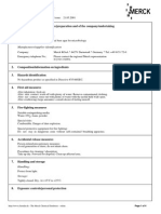 Safety Data Sheet: Identification of The Product