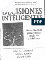 Decisiones Inteligentes Hammond Keeney y Raiffa PDF