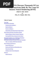 John St. Clair Akwei - How The NSA Harasses Thousands of Law Abiding Americans Daily by The Usage of Remote Neural Monitoring (RNM)