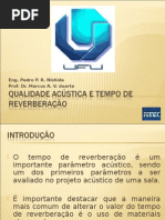 Qualidade Acústica e Tempo de Reverberação