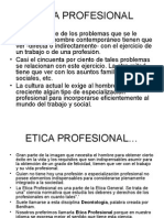 Etica Profesional