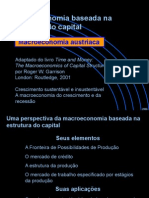 Macroeconomia baseada na estrutura do capital: elementos e aplicações