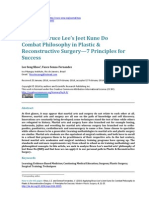 Dr Vasco Senna-Fernandes and Dr Khoo Lee Seng- Applying Bruce Lee's Jeet Kune Do Combat Philosophy to Plastic & Reconstructive Surgery