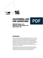 California Law For Surveyors: Mitchell Duryea, L.S. Nowack and Associates, Inc. Santa Clara, CA