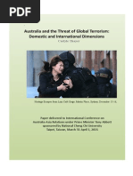 Thayer Australia and the Threat of Global Terrorism