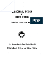 Structural Design of Storm Drains