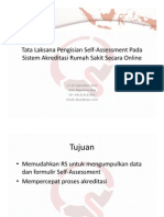 Tata Laksana Self Assessment Secara Online - Diyurman Gea, SKom, MM
