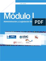 Modulo 1 - Administracion y Legislacion Educativa