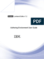 WebSphere Lombardi Edition-7.2.0-Authoring Environment User Guide