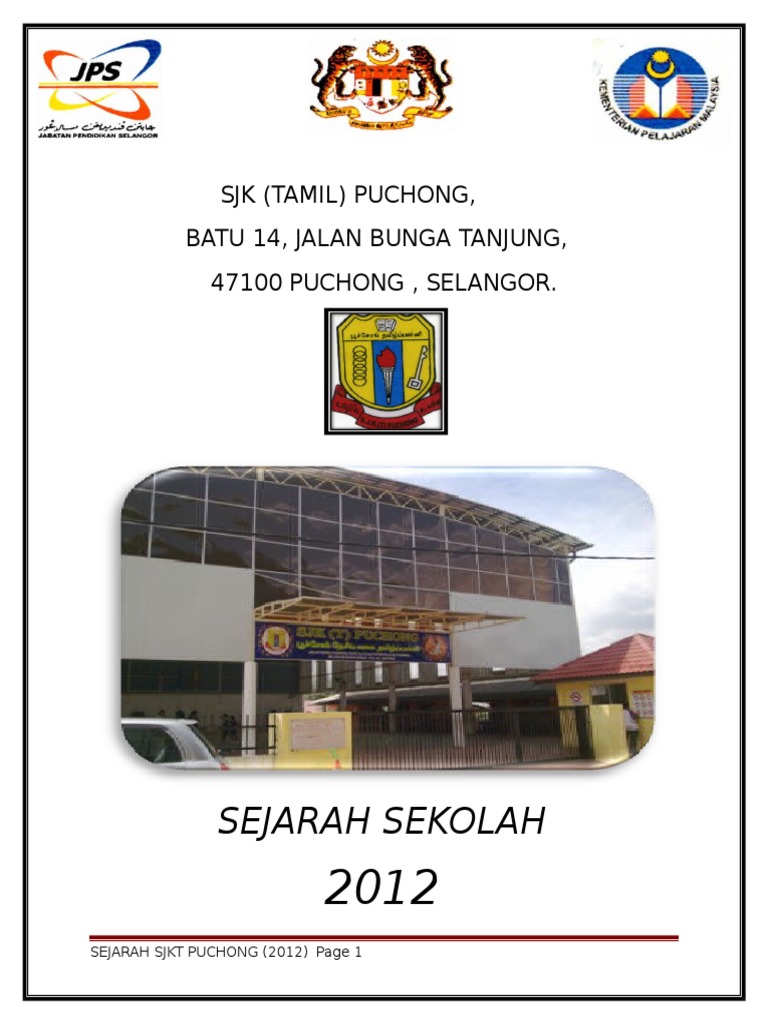 Sejarah Sekolah Puchong Pdf