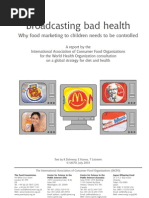 Broadcasting Bad Health