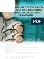 Gangguan Stress Pasca Trauma Dan Resikonya Terhadap Kelahiran