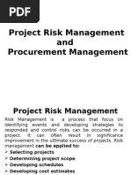 5-Project Risk & Procurement Management