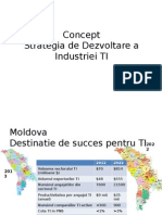 Prezentarea Conceptiei Strategiei de dezvoltare a industriei tehnologiei informatiei.ppt